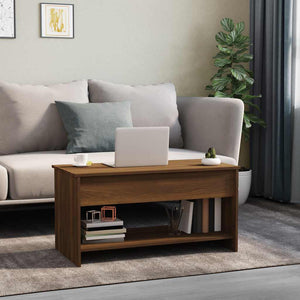 Couchtisch Eichenoptik Braun 102x50 cm