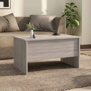 Couchtisch Grau Sonoma 80x50 cm