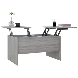 Couchtisch Grau Sonoma 80x50 cm