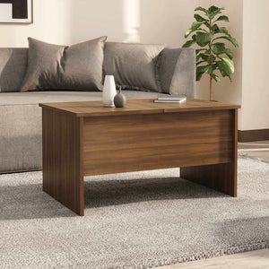 Couchtisch Braun Eichen-Optik 80x50 cm