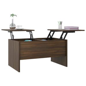 Couchtisch Braun Eichen-Optik 80x50 cm