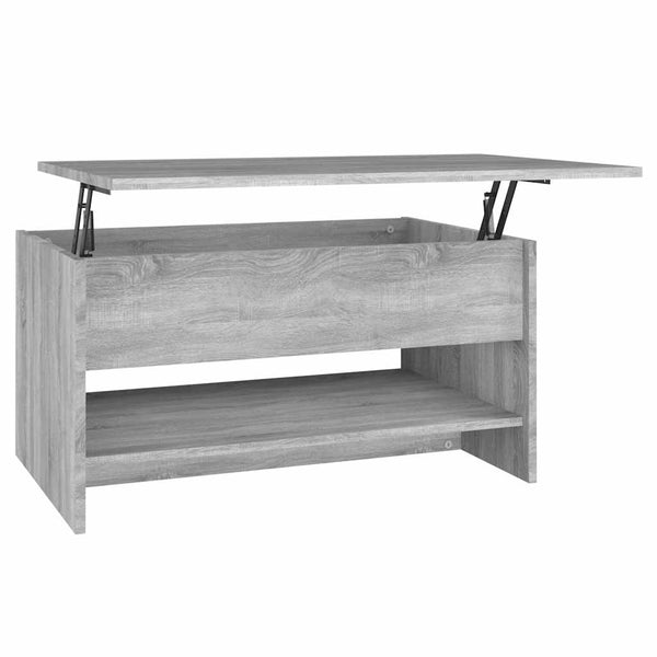Couchtisch Grau Sonoma 80x50 cm
