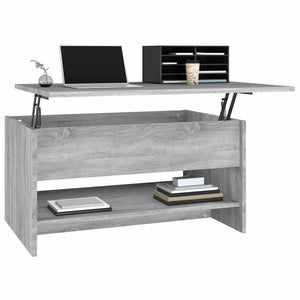 Couchtisch Grau Sonoma 80x50 cm