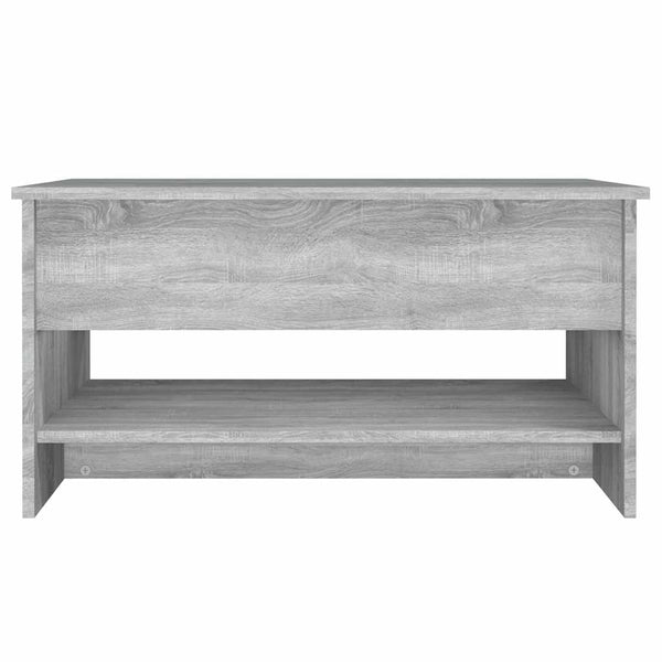 Couchtisch Grau Sonoma 80x50 cm