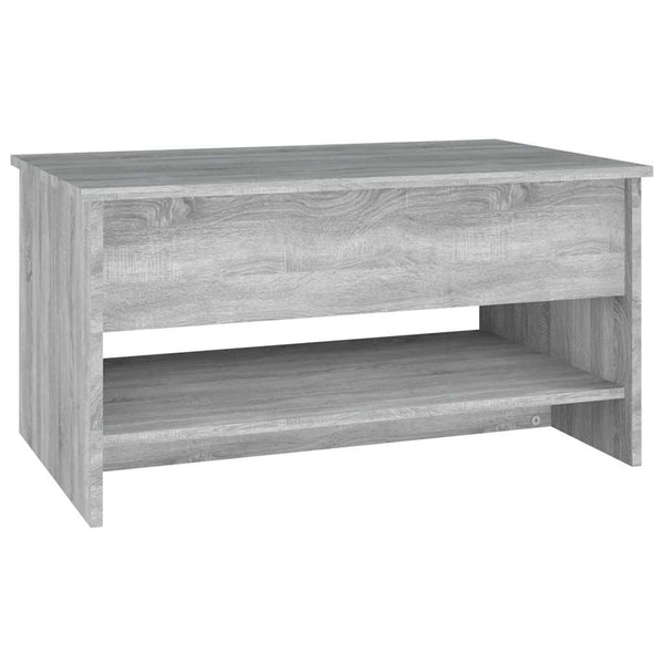 Couchtisch Grau Sonoma 80x50 cm