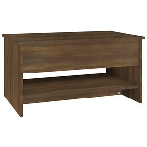 Couchtisch Braun Eichenoptik 80x50 cm