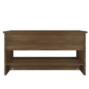 Couchtisch Braun Eichenoptik 80x50 cm
