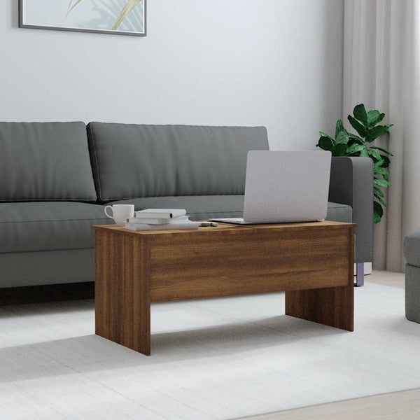 Couchtisch Eichenoptik Braun 102x50,5 cm