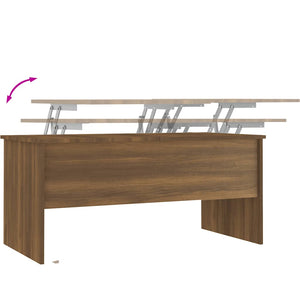 Couchtisch Eichenoptik Braun 102x50,5 cm