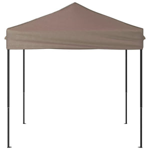Faltbares Partyzelt Taupe 2x2 m