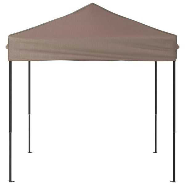 Faltbares Partyzelt Taupe 2x2 m