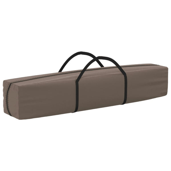 Faltbares Partyzelt Taupe 2x2 m