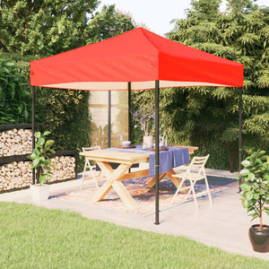 Rotes Faltbares Partyzelt 2x2 m