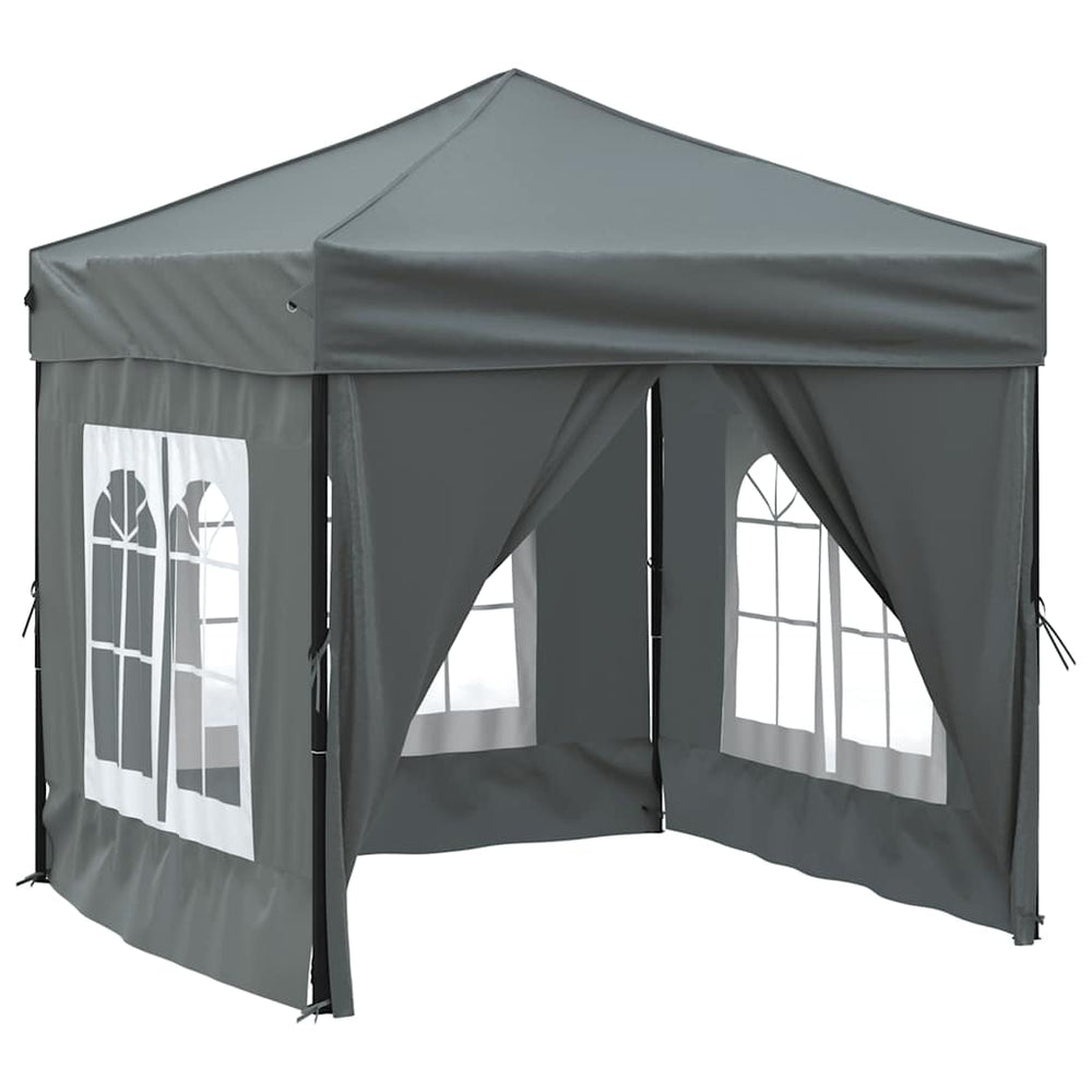 Faltbares Partyzelt Anthrazit 2x2 m