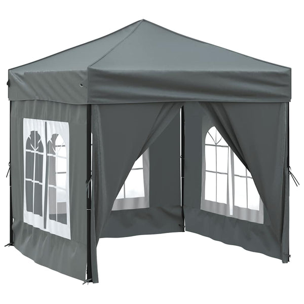 Faltbares Partyzelt Anthrazit 2x2 m