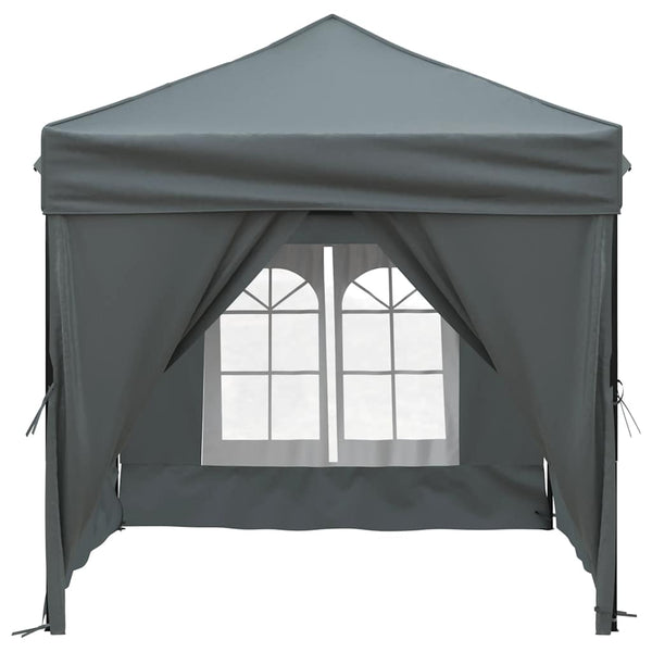 Faltbares Partyzelt Anthrazit 2x2 m