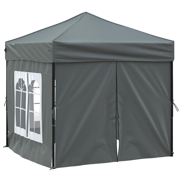 Faltbares Partyzelt Anthrazit 2x2 m