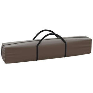 vidaXL Tente de réception pliable avec parois latérales Taupe 2x2 m