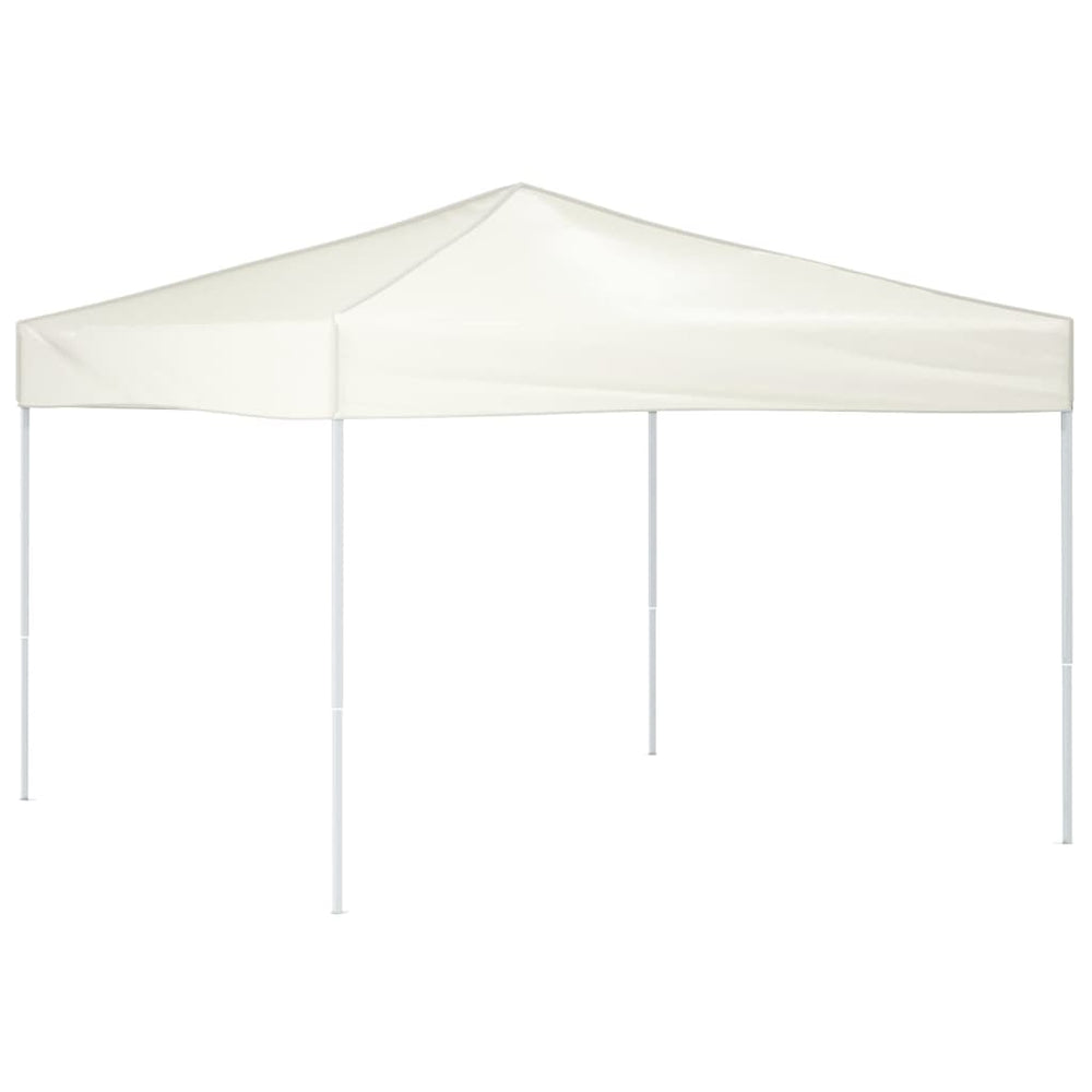 Creme Faltbares Partyzelt 3x3 m