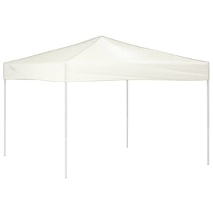 Creme Faltbares Partyzelt 3x3 m
