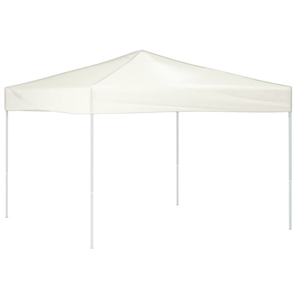 Creme Faltbares Partyzelt 3x3 m