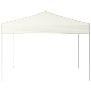 Creme Faltbares Partyzelt 3x3 m