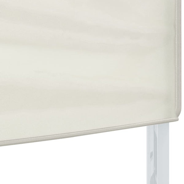 Creme Faltbares Partyzelt 3x3 m