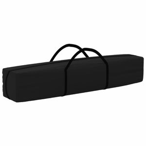 Faltbares Partyzelt Schwarz 3x3 m