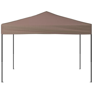 3x3 m Faltbares Partyzelt Taupe
