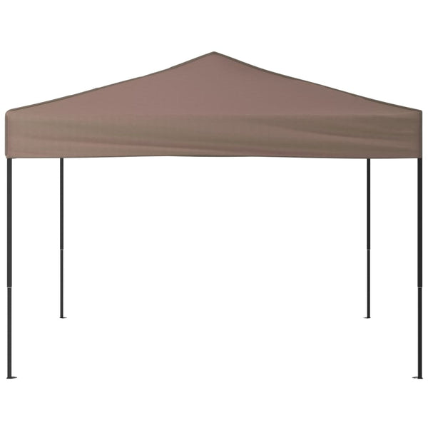3x3 m Faltbares Partyzelt Taupe
