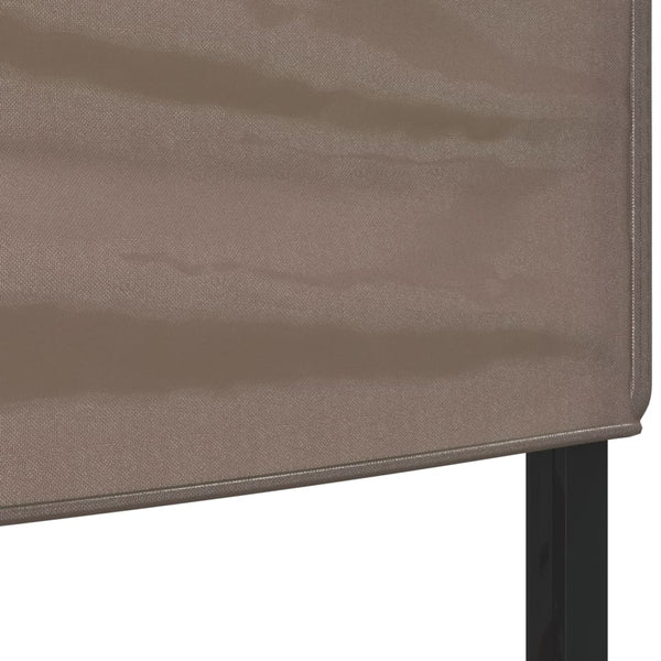 3x3 m Faltbares Partyzelt Taupe