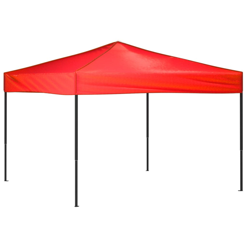 Rotes Faltbares Partyzelt 3x3 m