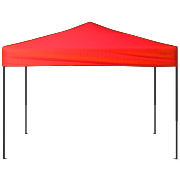 Rotes Faltbares Partyzelt 3x3 m