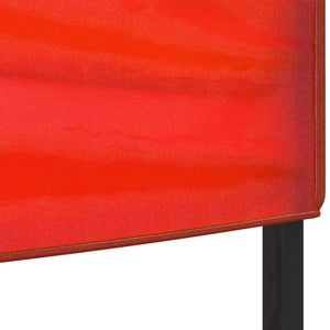 Rotes Faltbares Partyzelt 3x3 m