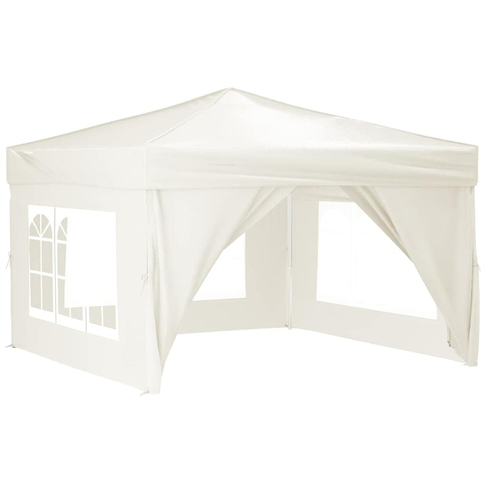 Creme Faltbares Partyzelt 3x3 m