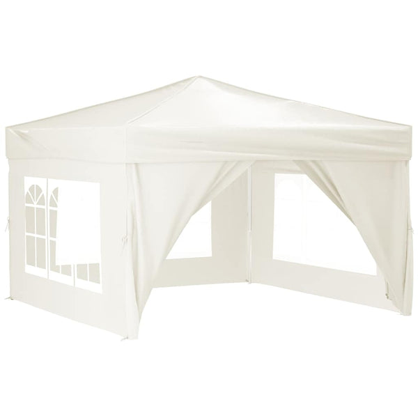 Creme Faltbares Partyzelt 3x3 m