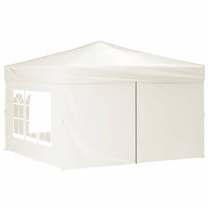 Creme Faltbares Partyzelt 3x3 m