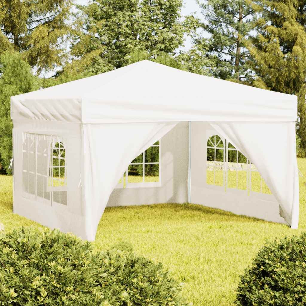 Creme Faltbares Partyzelt 3x3 m