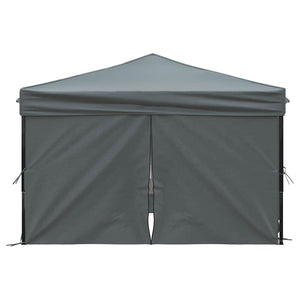 Faltbares Partyzelt Anthrazit 3x3 m