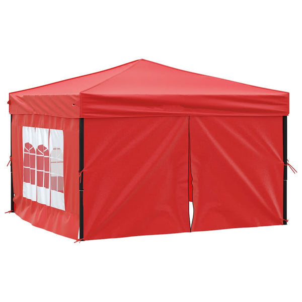 Rotes Faltbares Partyzelt 3x3 m