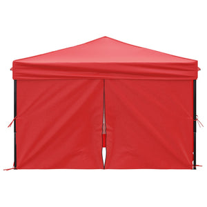 Rotes Faltbares Partyzelt 3x3 m