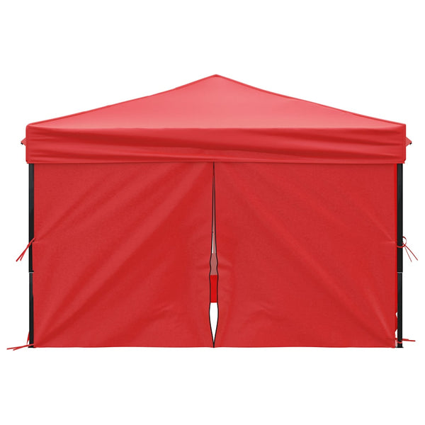 Rotes Faltbares Partyzelt 3x3 m