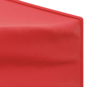 Rotes Faltbares Partyzelt 3x3 m