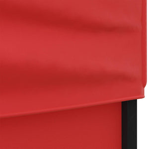 Rotes Faltbares Partyzelt 3x3 m