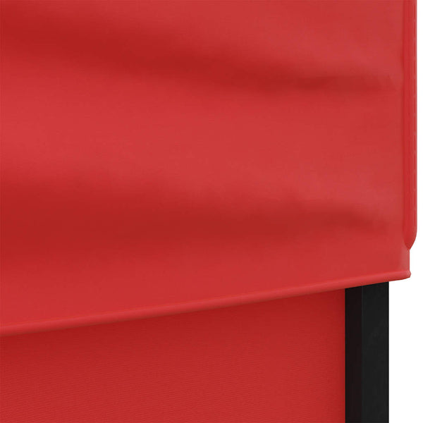 Rotes Faltbares Partyzelt 3x3 m