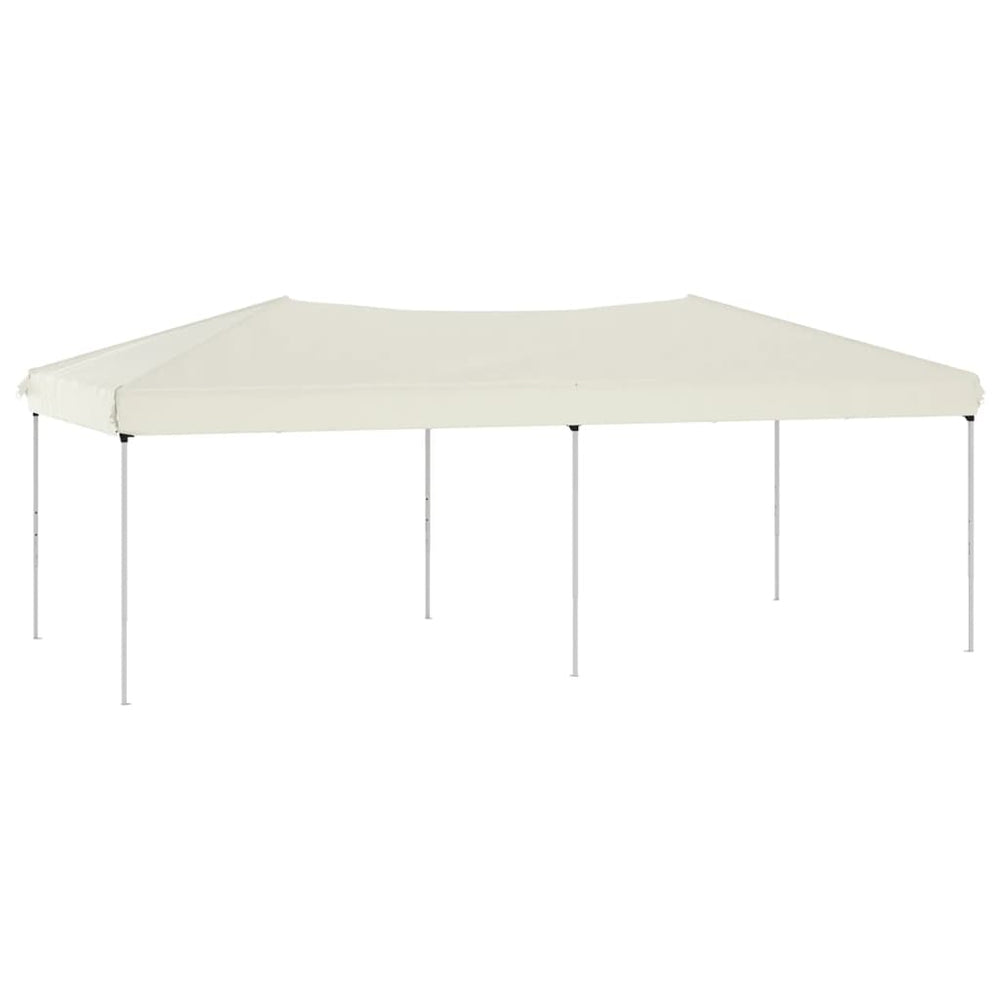Creme Faltbares Partyzelt 3x6 m