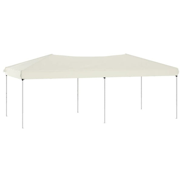 Creme Faltbares Partyzelt 3x6 m