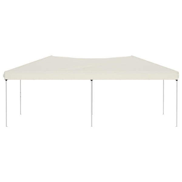 Creme Faltbares Partyzelt 3x6 m