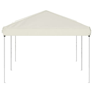 Creme Faltbares Partyzelt 3x6 m