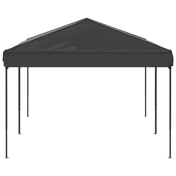 Faltbares Partyzelt Anthrazit 3x6 m